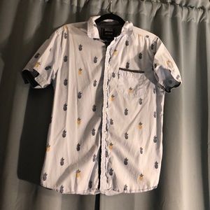 Blue pineapple shirt
